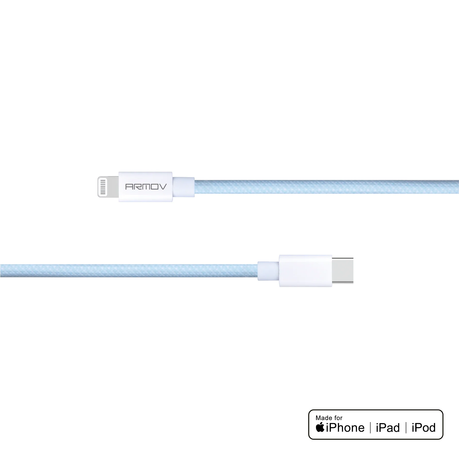 Cavo MFI intrecciato 20W da USB-C a Lightning - Image 4
